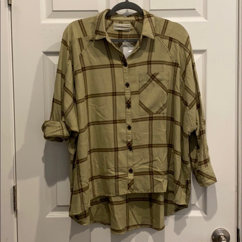 Urban Outfitters NWT flannel XS